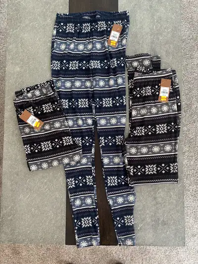 NWT take all, 2 small and 1 medium ladies pyjama pants from Mark’s. Purging! Pick up in Olds, cash o...