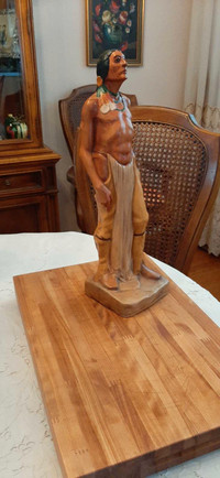 Native American Indian Statue Figure