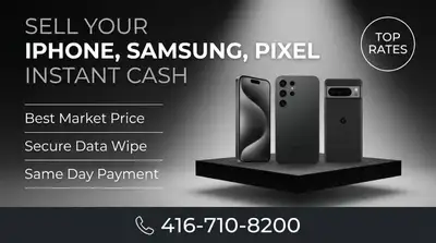 We Buy iPhone Samsung and Pixel Devices for Cash, View more