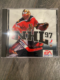 NHL 97 PC CD professional ice hockey goalie sports game! EA
