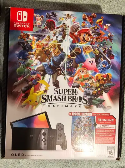 Nintendo Switch OLED Super Smash Bros. Edition, View more