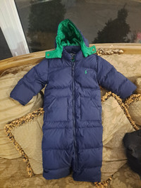 Polo snowsuit for infant