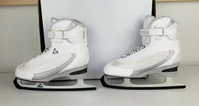 Jackson Ultima Mark IV Figure Softec Figure Skates White US 9, View more
