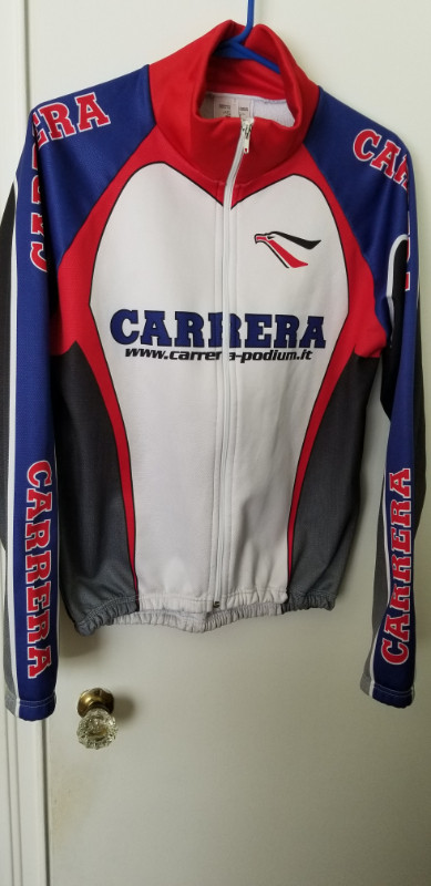 CARRERA Cycling Jersey "Full-zip" w/WINDTEX S dans Vêtements, chaussures et accessoires  à Ville de Toronto