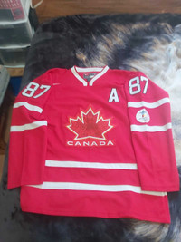 Nike Team Canada Crosby Hockey Jersey Red Vancouver 2010 Olympic