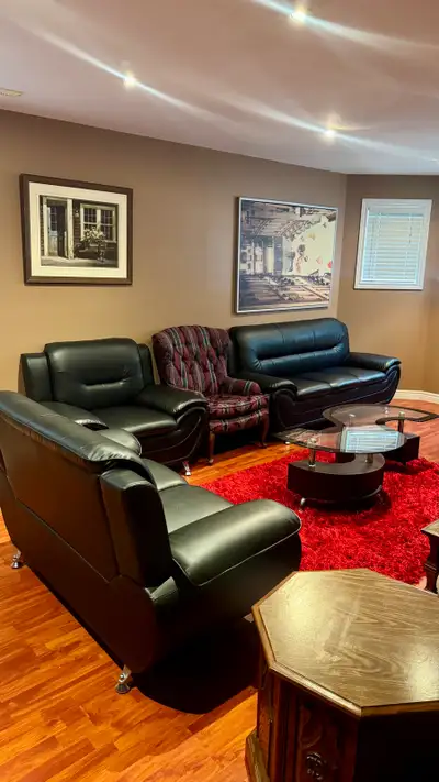 Black couch , View more