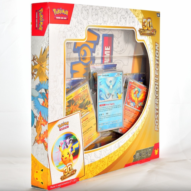 Pokemon TCG 30th Anniversary Celebration Poster Collection