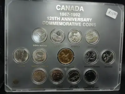 1992 Canada 125th anniversary commemorative coins!!!!, View more