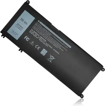 56Wh 33YDH 15.2V Laptop Battery for Dell Inspiron 17 7000 7779, View more