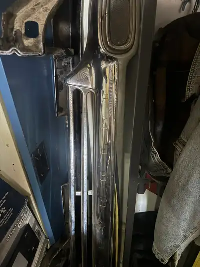 have one chevrolet grille chrome mint shape--- better pics to come