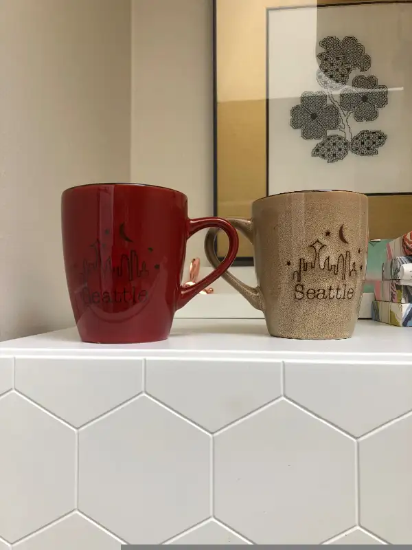 SEATTLE MUGS - brand new!!  $10 for both! in Kitchen & Dining Wares in Ottawa - Image 5