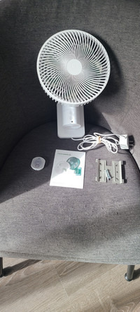 8" oscillating fan with remote