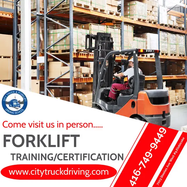 Forklift Training School(Training and Certification Included) 63893274581634120