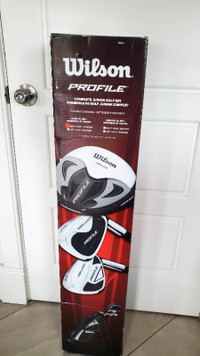 WILSON PROFILE LARGE JUNIOR GOLF SET - RIGHT HAND * BRAND NEW