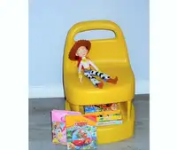 Little Tikes… CHUNKY CHAIR with cubbies