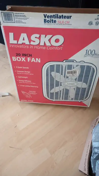 box fan  $10, View more