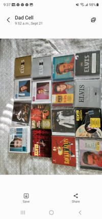 Elvis cds and dvds many brand new