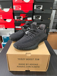 Brand New - adidas Yeezy Boost 350 V2 - Static Black - Size 9