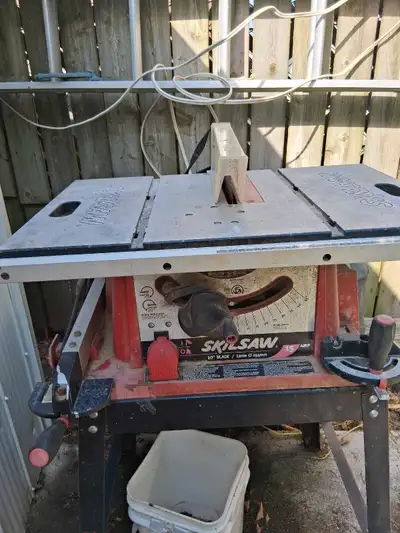 Skilsaw table saw., View more