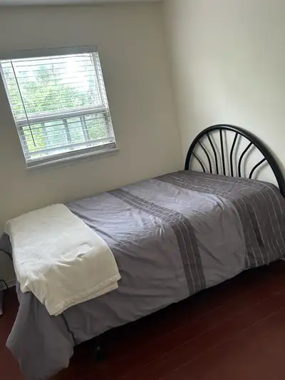 Renting out a furnished private room Ideal for college student , a male single person. The rent pric...