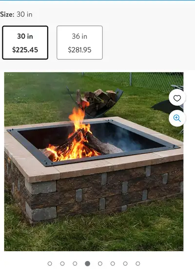 30” Steel Sunnydaze Fire Pit, View more
