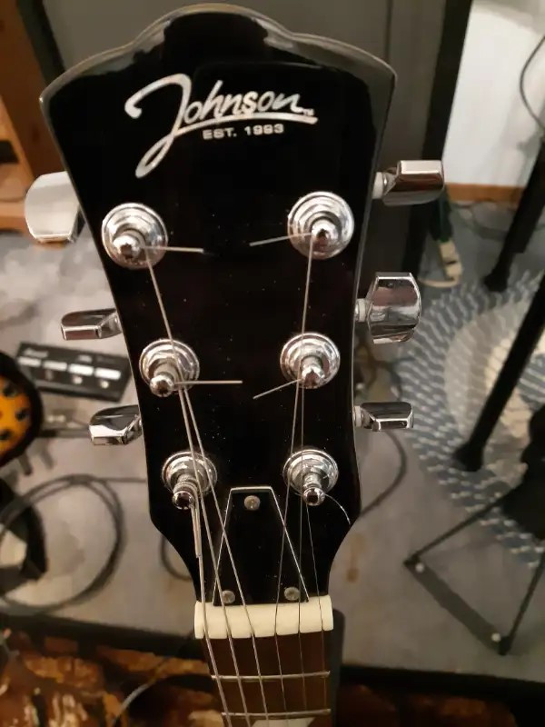 Johnson Les Paul Guitar in Guitars in Windsor Region - Image 3