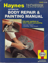 Original Haynes Tech Book Body Repair & Painting Manual