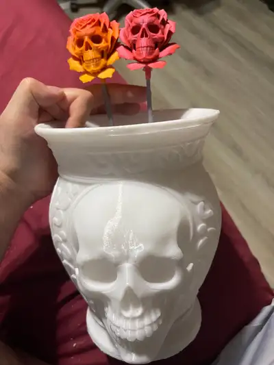 skull vase brand new , View more