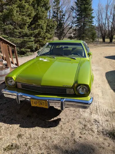 1974 Ford pinto 2.3L, auto transmission 45,600 original miles (73,395 kms) Mostly original. Was rest...