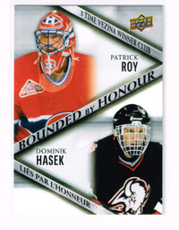 2023-24 Tim Horton's Duo's Bounded by Honour - ROY/HASEK