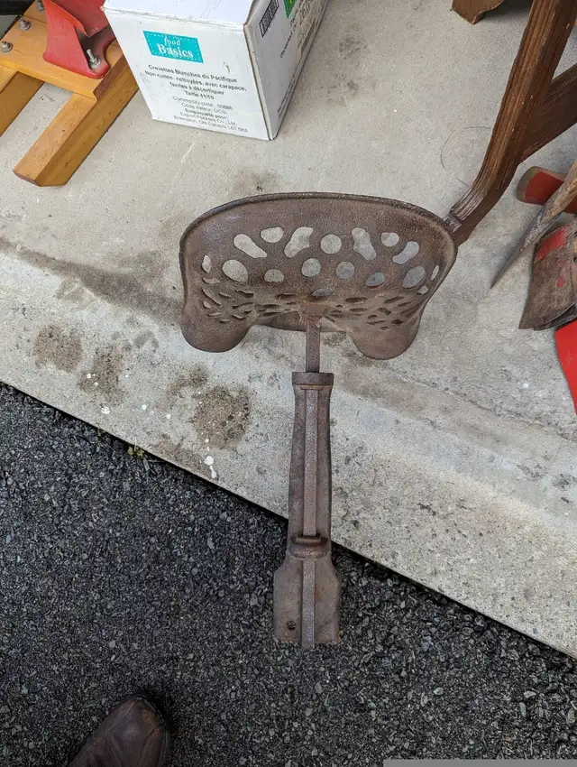 Old farm implement seat  in Other in Brockville - Image 4