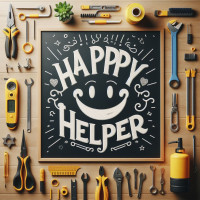 Happy Helper: Available to help anytime