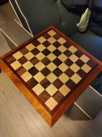 Hand made cherry wood Chess board