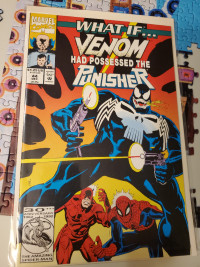 What if ? #44 Venom had possessed the Punisher?  Marvel Comic
