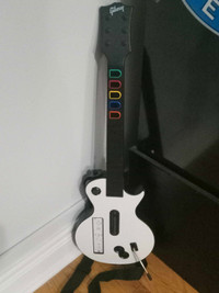 Nintendo Wii Les Paul Gibson Guitar Hero clone hero wireless