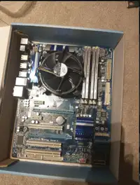 motherboard cpu ram and cooler combo