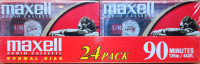 Stereo Cassette New sealed 24 pack Maxwell 