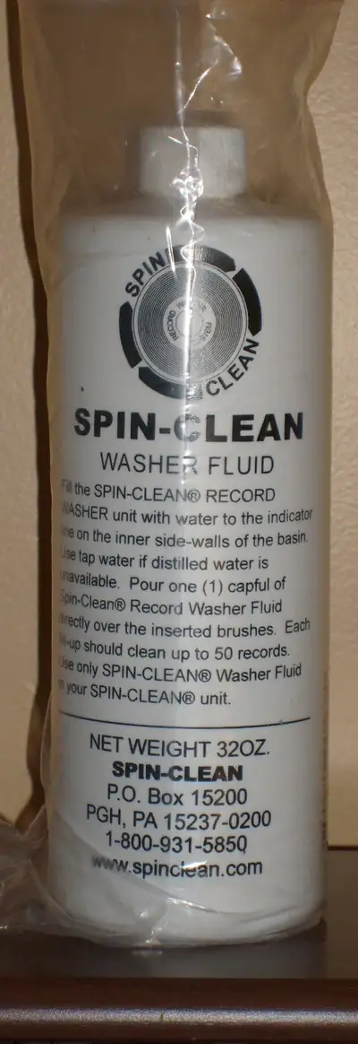 32 Ounce Spin Clean Vinyl Record Washer Fluid, View more