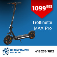 TROTTINETTE ÉLECTRIQUE MAX Pro
