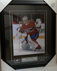 Carey Price Montreal Canadiens Photo Framed