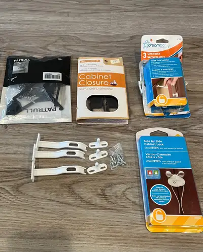 Assorted baby proofing items , View more