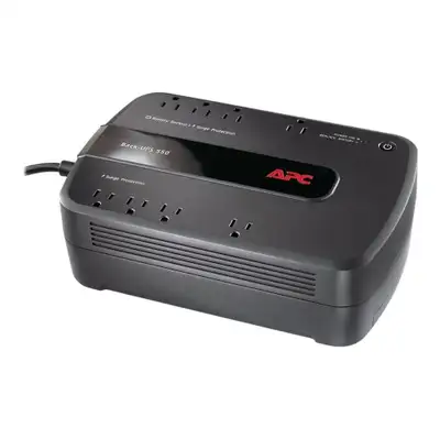 Computer UPS. Specs: https://www.apc.com/us/en/product/BE550G/apc-backups-es-550va-120v-8-nema-outle...