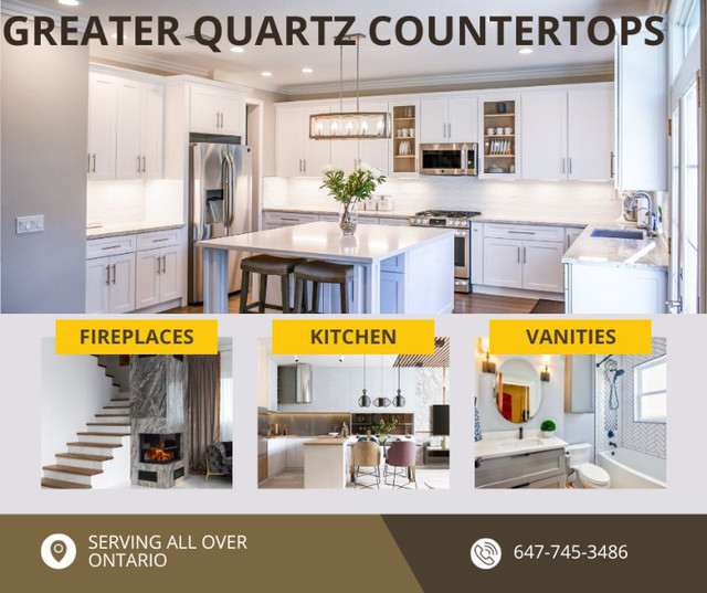 ***Quartz Kitchen Countertops*** in Cabinets & Countertops in Markham / York Region