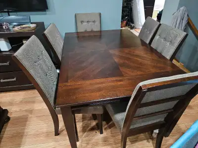 Ashley Dining table set (6 chairs), View more