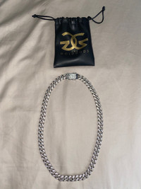 The Gold Gods 18k White Gold Plated Cuban Link Chain