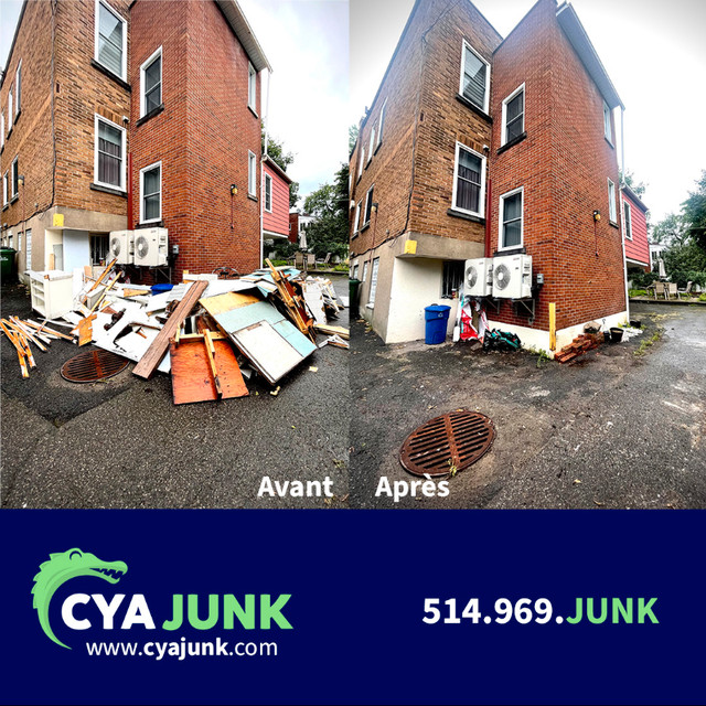 Ramassage de débris / Junk Removal 514 969 5865 dans Ménage et entretien  à Longueuil/Rive Sud - Image 2