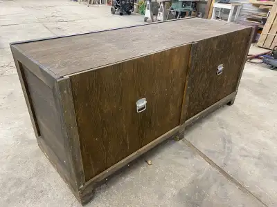 wood cabinet/storage container, View more