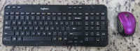 Logitech wireless K360 Keyboard + M325 Mouse + Unifying Receiver