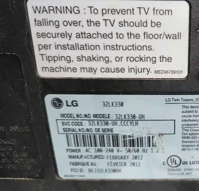 LG 32LK330 TV, View more