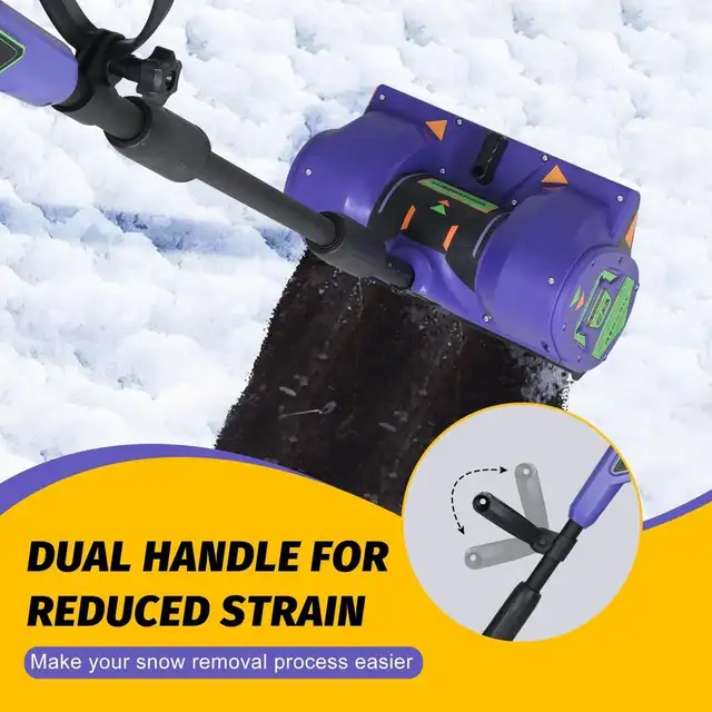20V Lithium-Ion Cordless Electric Snow Shovel, 12 inch Snow Blow in Outdoor Tools & Storage in Kitchener / Waterloo - Image 4